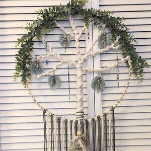 XL Handmade macrame tree